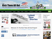 Tablet Screenshot of kickthemallout.com